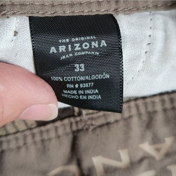 Arizona 33 plaid shorts - Picture 2 of 5